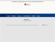 Tablet Screenshot of lakesec.com.br